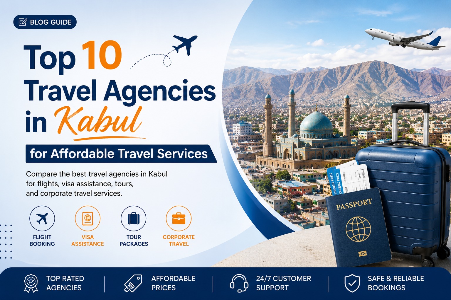 Top 10 Travel Agencies in Kabul for Affordable Travel Services